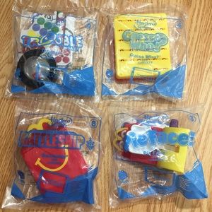 Mc Donald’s Happy Meal Toys Hasbro Travel Games Set